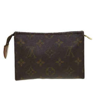 LOUIS VUITTON Monogram Poche Toilette 15 Pouch M47546 LV  45175 | AlmaBagz