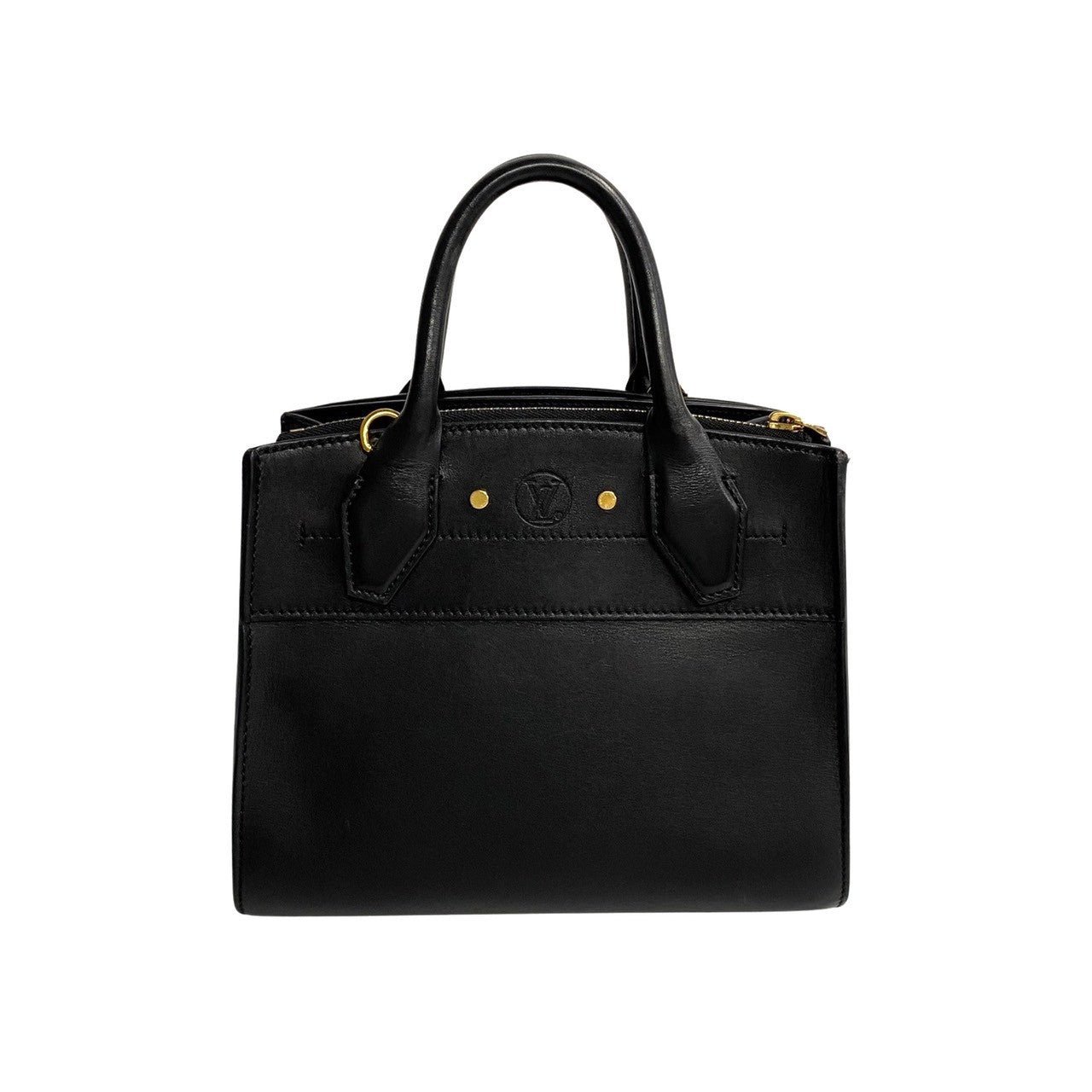 LOUIS VUITTON Shoulder Bag leather black City Steamer Mini | AlmaBagz - Image 4