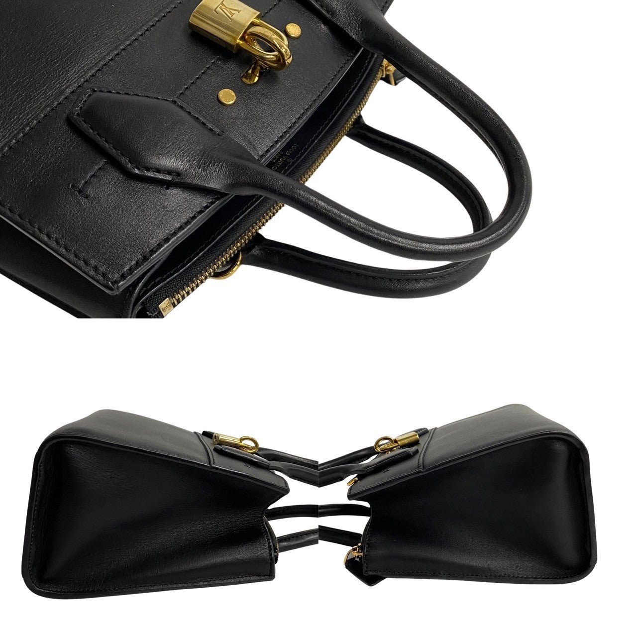 LOUIS VUITTON Shoulder Bag leather black City Steamer Mini | AlmaBagz - Image 5