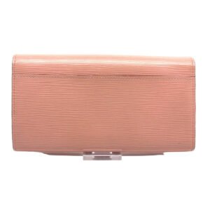 Louis Vuitton Pink Leather Portefeuille Sarah wallet accessories | AlmaBagz