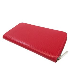 Louis Vuitton Red Leather Zippy wallet wallet accessories | AlmaBagz