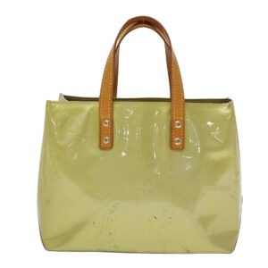 Louis Vuitton Monogram Vernis Reade PM Hand Bag Gris M91145 LV Auth 45332 | AlmaBagz