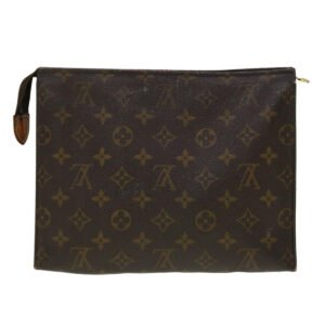 Louis Vuitton Monogram Poche Toilette 26 Pouch M47542 LV Auth 45343 | AlmaBagz