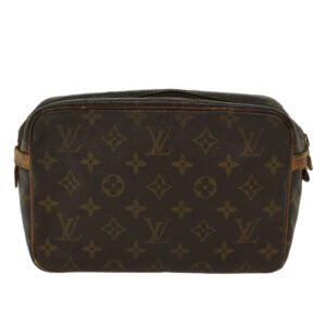 LOUIS VUITTON Monogram Compiegne 23 Clutch Bag M51847 LV  45509 | AlmaBagz