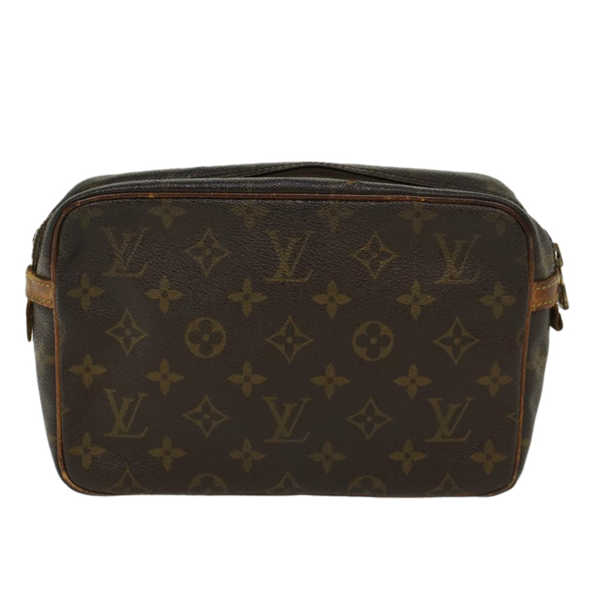 LOUIS VUITTON Monogram Compiegne 23 Clutch Bag M51847 LV 45509 | AlmaBagz