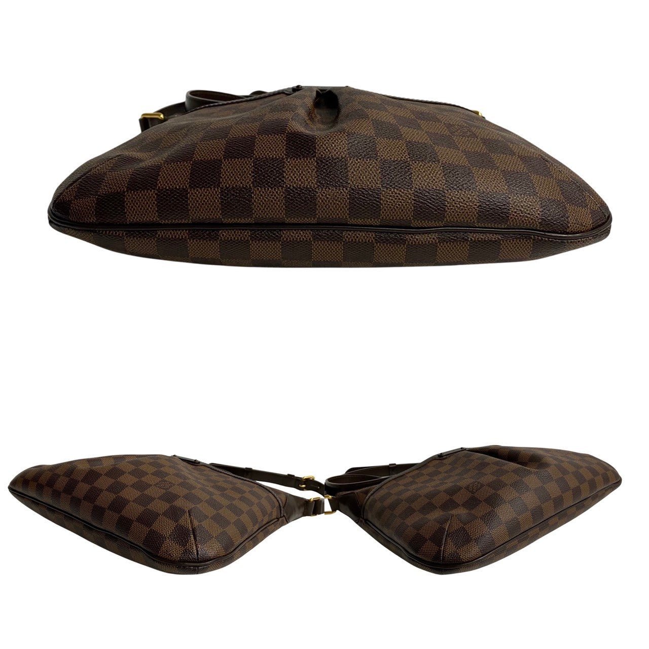 LOUIS VUITTON Shoulder Bag leather Brown Damier Bloomsbury PM | AlmaBagz - Image 6