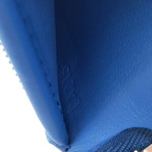 Louis Vuitton Blue Leather Portefeuille zippy wallet accessories | AlmaBagz