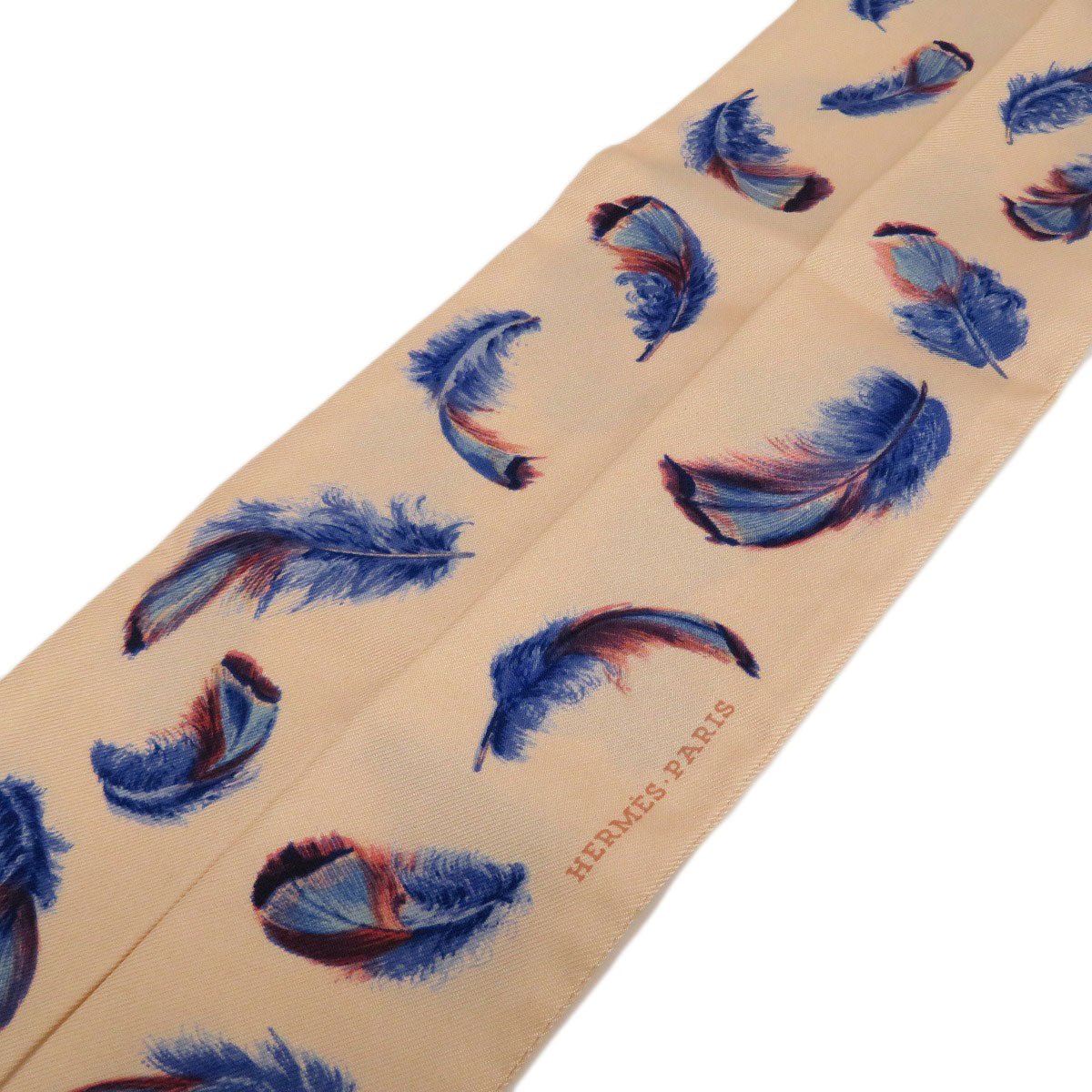 HERMES scarf silk pink Twilly Women Used | AlmaBagz