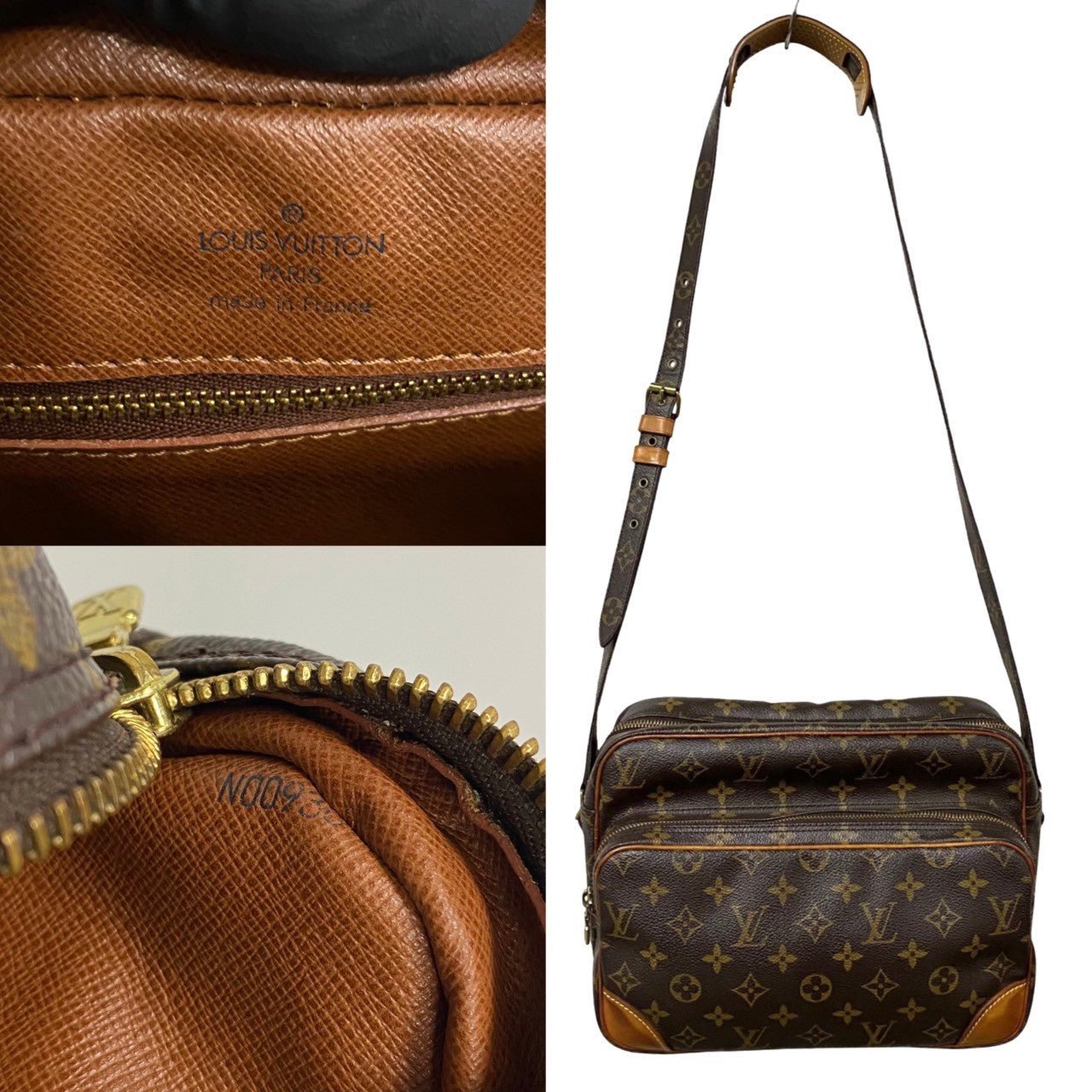 LOUIS VUITTON Shoulder Bag leather Brown Nil | AlmaBagz - Image 3