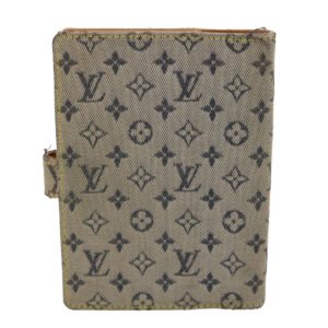 Louis Vuitton Monogram Mini Agenda PM Day Planner Cover Blue R20910 Auth 46430 | AlmaBagz
