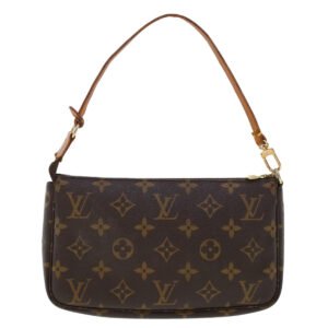 LOUIS VUITTON Monogram Pochette Accessoires Pouch M51980 LV Auth 46984 | AlmaBagz