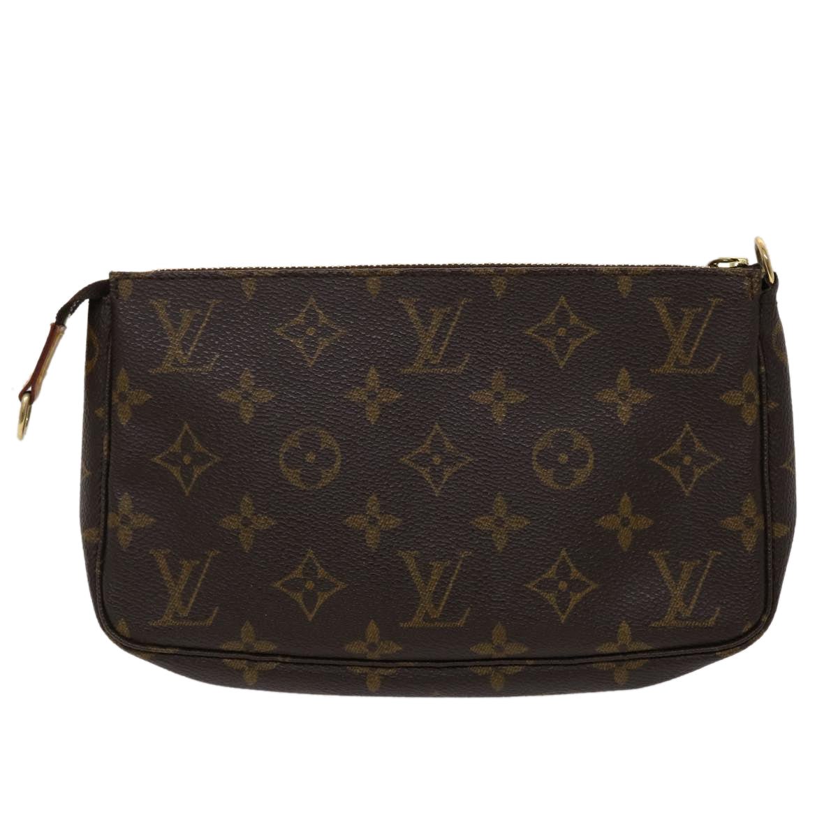 LOUIS VUITTON Monogram Pochette Accessoires Pouch M51980 LV Auth 46989 | AlmaBagz