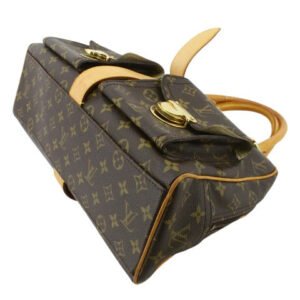 Louis Vuitton Brown Canvas Manhattan handbag bag | AlmaBagz