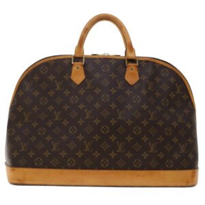 LOUIS VUITTON Monogram Alma Voyage MM Hand Bag M41446 LV Auth 47094 | AlmaBagz