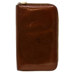 Louis Vuitton Monogram Vernis Eldridge Long Wallet Bronze M91127 LV Auth 47180 | AlmaBagz