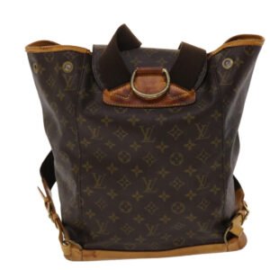 LOUIS VUITTON Monogram Montsouris GM Backpack M51135 LV Auth 47463 | AlmaBagz