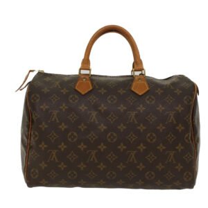 LOUIS VUITTON Monogram Speedy 35 Hand Bag M41524 LV Auth 47590 | AlmaBagz