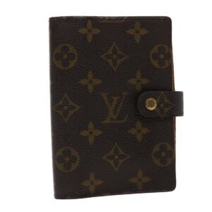 LOUIS VUITTON Monogram Agenda PM Day Planner Cover R20005 LV Auth 47692 | AlmaBagz