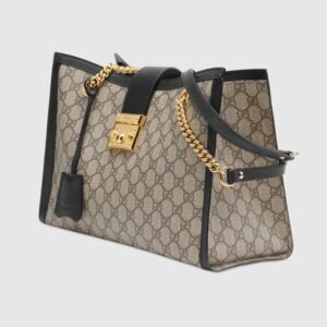 Gucci Padlock Small Shoulder Bag Black | AlmaBagz