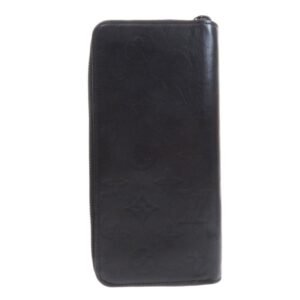 Louis Vuitton Black Leather Zippy Wallet Vertical wallet accessories | AlmaBagz