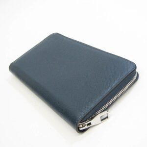Louis Vuitton Black Leather Zippy organizer wallet accessories | AlmaBagz
