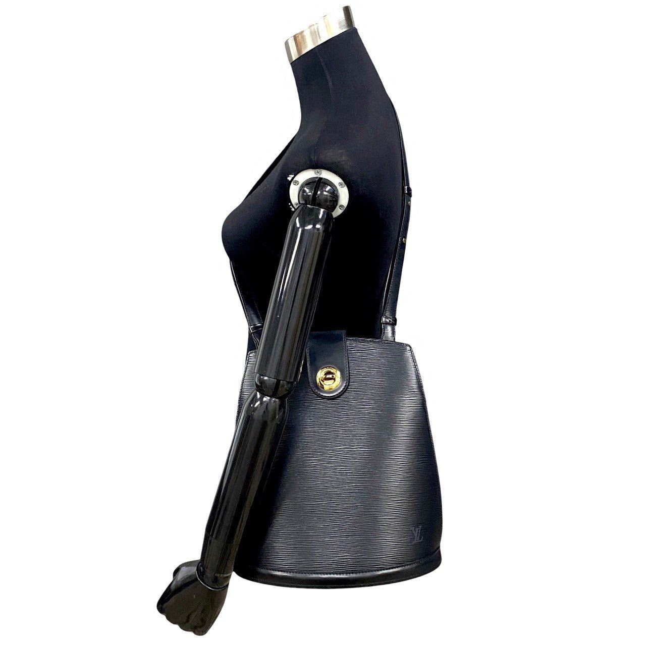 LOUIS VUITTON Shoulder Bag leather black Epi Cluny | AlmaBagz - Image 2