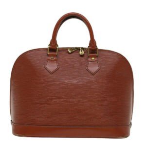 LOUIS VUITTON Epi Alma Hand Bag Brown M5214D LV  48436 | AlmaBagz
