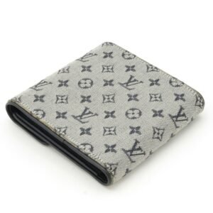 Louis Vuitton Navy Canvas Portefeuille wallet accessories | AlmaBagz