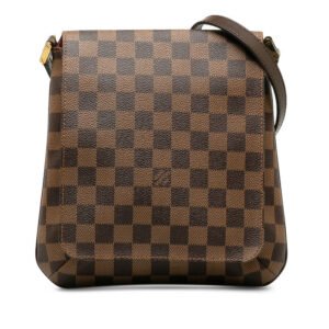 Louis Vuitton Damier Shoulder Bag Ebene Brown Women's N51300 | AlmaBagz