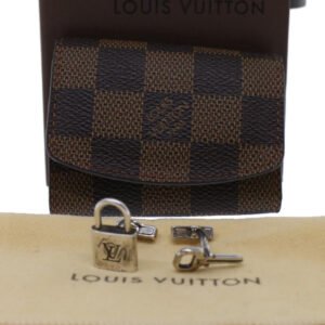 LOUIS VUITTON Damier Ebene Cuff Case Cuffs M64600 LV  48769 | AlmaBagz