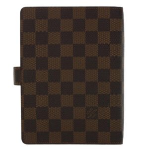 LOUIS VUITTON Damier Ebene Agenda MM Day Planner Cover R20240 LV  48770 | AlmaBagz