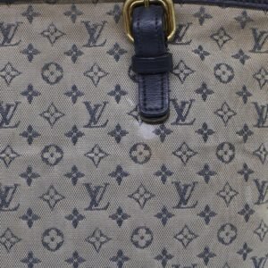 LOUIS VUITTON Monogram Mini Franoise Tote Bag 2way Blue M92208 LV 48808 | AlmaBagz