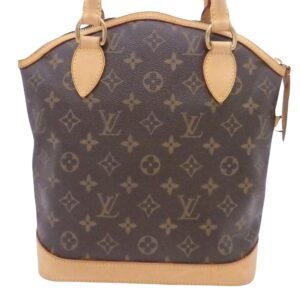 Louis Vuitton Brown Canvas Lockit handbag bag | AlmaBagz