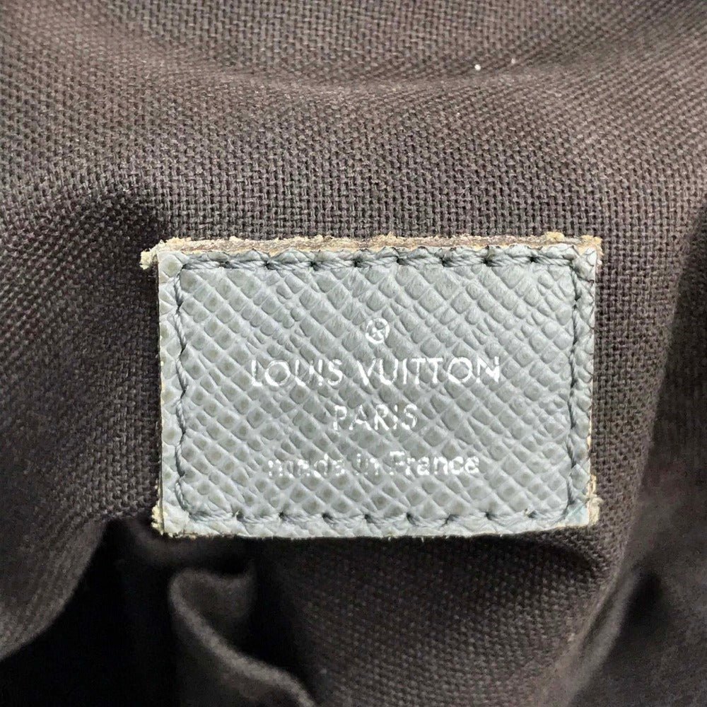 LOUIS VUITTON Shoulder Bag M32630 Taiga Leather gray Taiga Sasha | AlmaBagz - Image 11