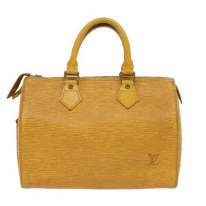 LOUIS VUITTON Epi Speedy 25 Hand Bag Tassili Yellow M43019 LV  48961 | AlmaBagz