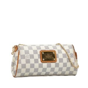 LOUIS VUITTON Damier Azur Eva Crossbody Bag | AlmaBagz
