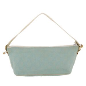 Gucci GG Canvas Accessory Pouch Light Blue White  49080 | AlmaBagz