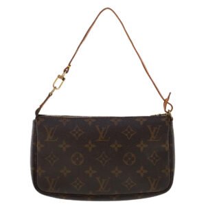 LOUIS VUITTON Monogram Pochette Accessoires Pouch M51980 LV Auth 49206 | AlmaBagz