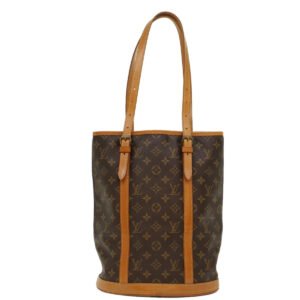 LOUIS VUITTON Monogram Bucket GM Shoulder Bag M42236 LV Auth 44535 | AlmaBagz