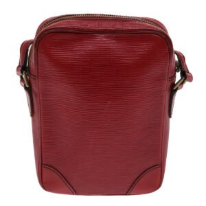 LOUIS VUITTON Epi Danube Shoulder Bag Red M45637 LV  49261 | AlmaBagz