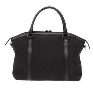 Gucci GG Canvas Hand Bag 2way Brown  49293 | AlmaBagz