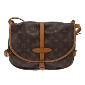 LOUIS VUITTON Monogram Saumur 30 Shoulder Bag M42256 LV Auth 49331 | AlmaBagz