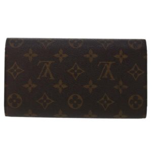 LOUIS VUITTON Monogram Portefeuille International Long Wallet M61217 Auth 49376 | AlmaBagz