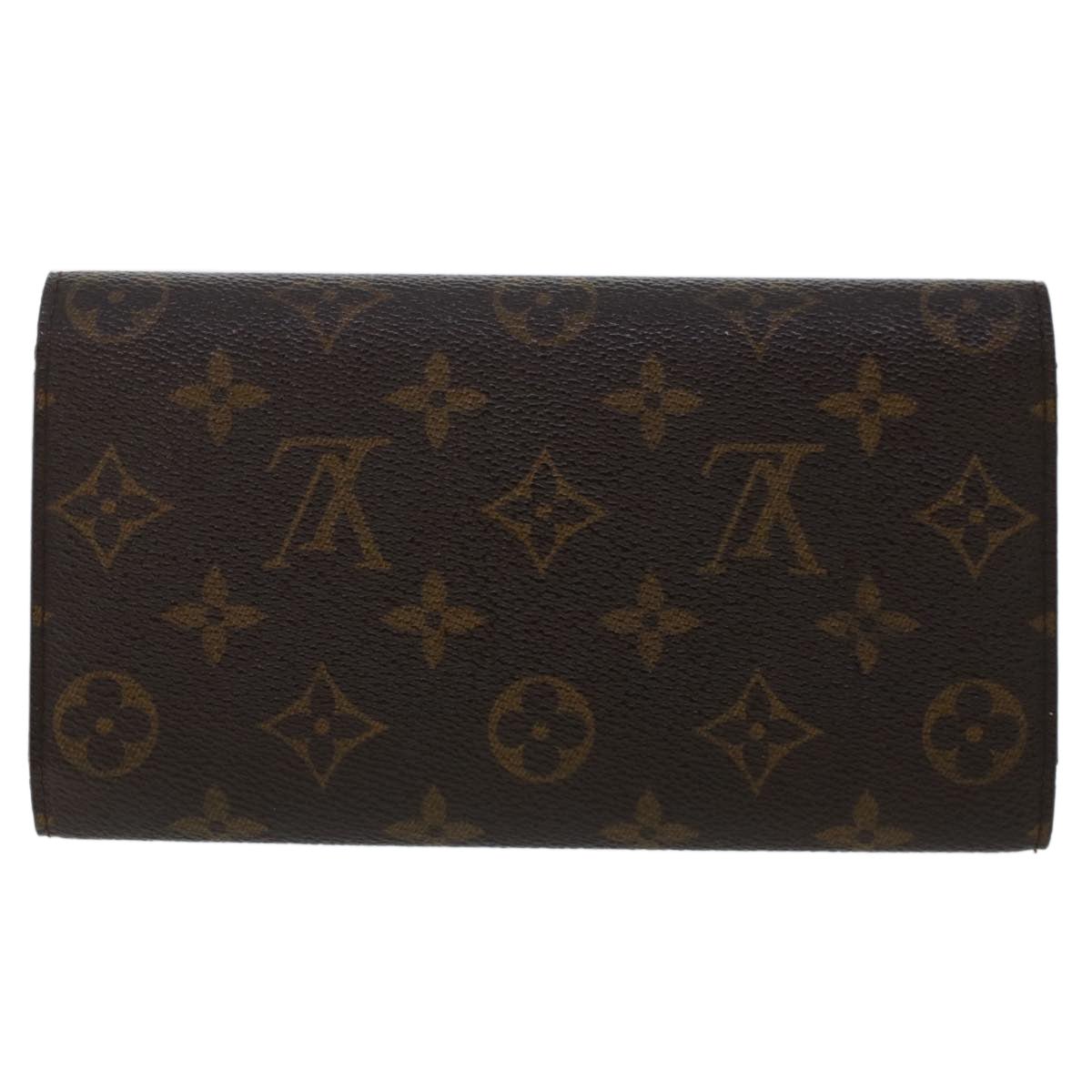 LOUIS VUITTON Monogram Portefeuille International Long Wallet M61217 Auth 49376 | AlmaBagz