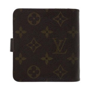 LOUIS VUITTON Monogram Compact Zip Wallet M61667 LV Auth 49377 | AlmaBagz