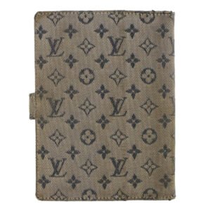 LOUIS VUITTON Monogram Mini Agenda PM Day Planner Cover Blue R20910 Auth 49378 | AlmaBagz
