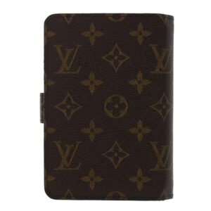 LOUIS VUITTON Monogram Porte Papier Zip Wallet M61207 LV Auth 49468 | AlmaBagz