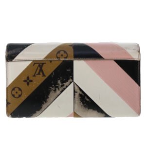 LOUIS VUITTON Monogram Reverse Portefeuille Twist Wallet Pink M64346 Auth 49520 | AlmaBagz