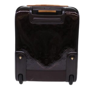 LOUIS VUITTON Monogram Vernis Pegas 45 Suitcase Rouge Favist M91277 Auth 49624 | AlmaBagz