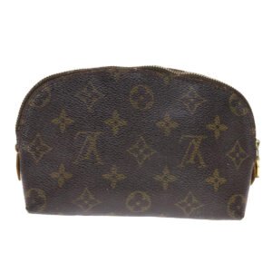 LOUIS VUITTON Monogram Pochette Cosmetic PM Cosmetic Pouch M47515 LV Auth 49641 | AlmaBagz